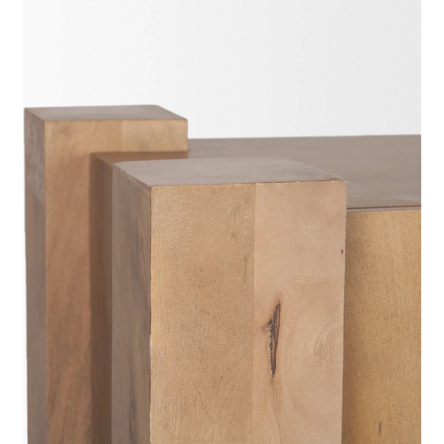 007 SI-2370360 | Closeup | Beth Sideboard by Mercana in brown. Made from solid wood in a unique style.