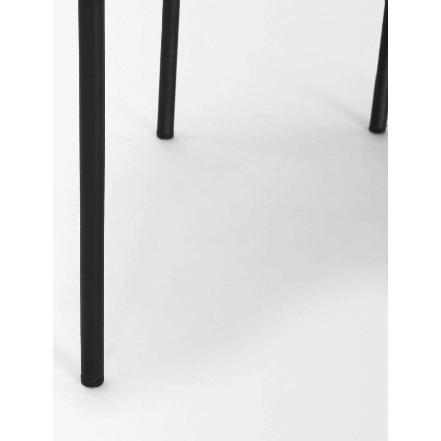 009 SI-2369491 | Closeup | Parker Leather Dining Chair (Set of 2) by Mercana in brown. Made from metal in a unique style.