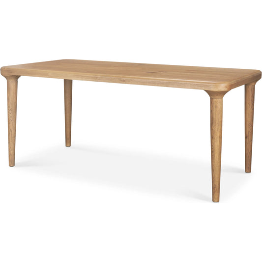 Suvan Dining Table by Mercana. Made from solid wood in a transitional style.