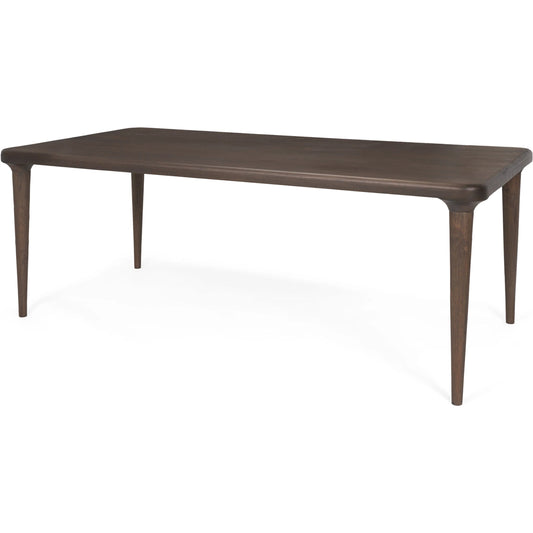 Suvan Dining Table by Mercana. Made from solid wood in a transitional style.
