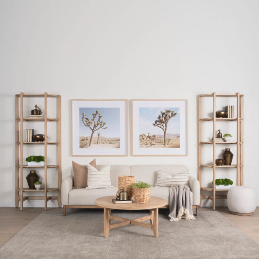 Taylin Coffee Table by Mercana in brown. Made from solid wood in a transitional style.