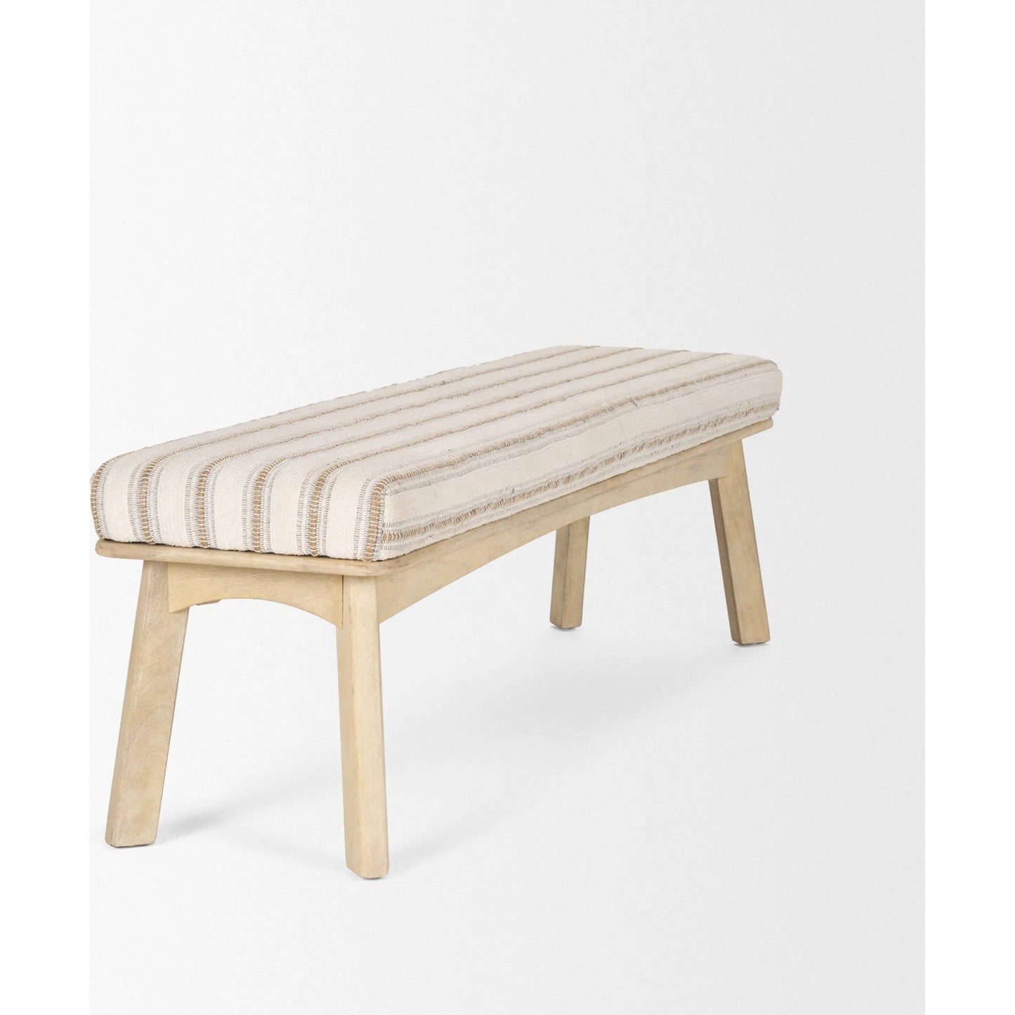004 SI-2370534 | Additional Silo | Taimo Bench by Mercana in cream, beige. Made from unique in a unique style.