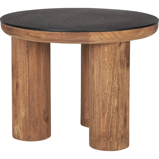 Tucson Side Table by Mercana in black. Made from manufactured wood in a transitional style.