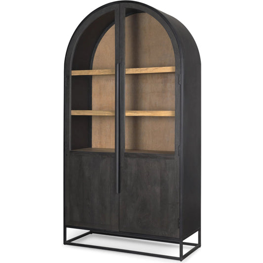 001 SI-2369855 | Primary Silo | Sloan Curio Cabinet by Mercana. Made from wood in a modern style.