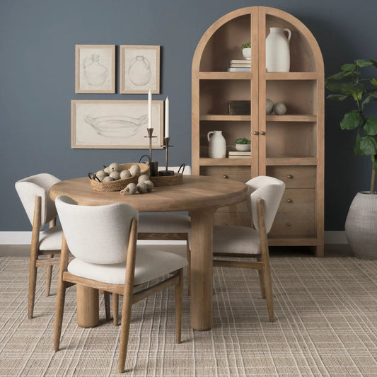 Wheaton Serving Trays by Mercana in brown. Made from wood in a rustic style.
