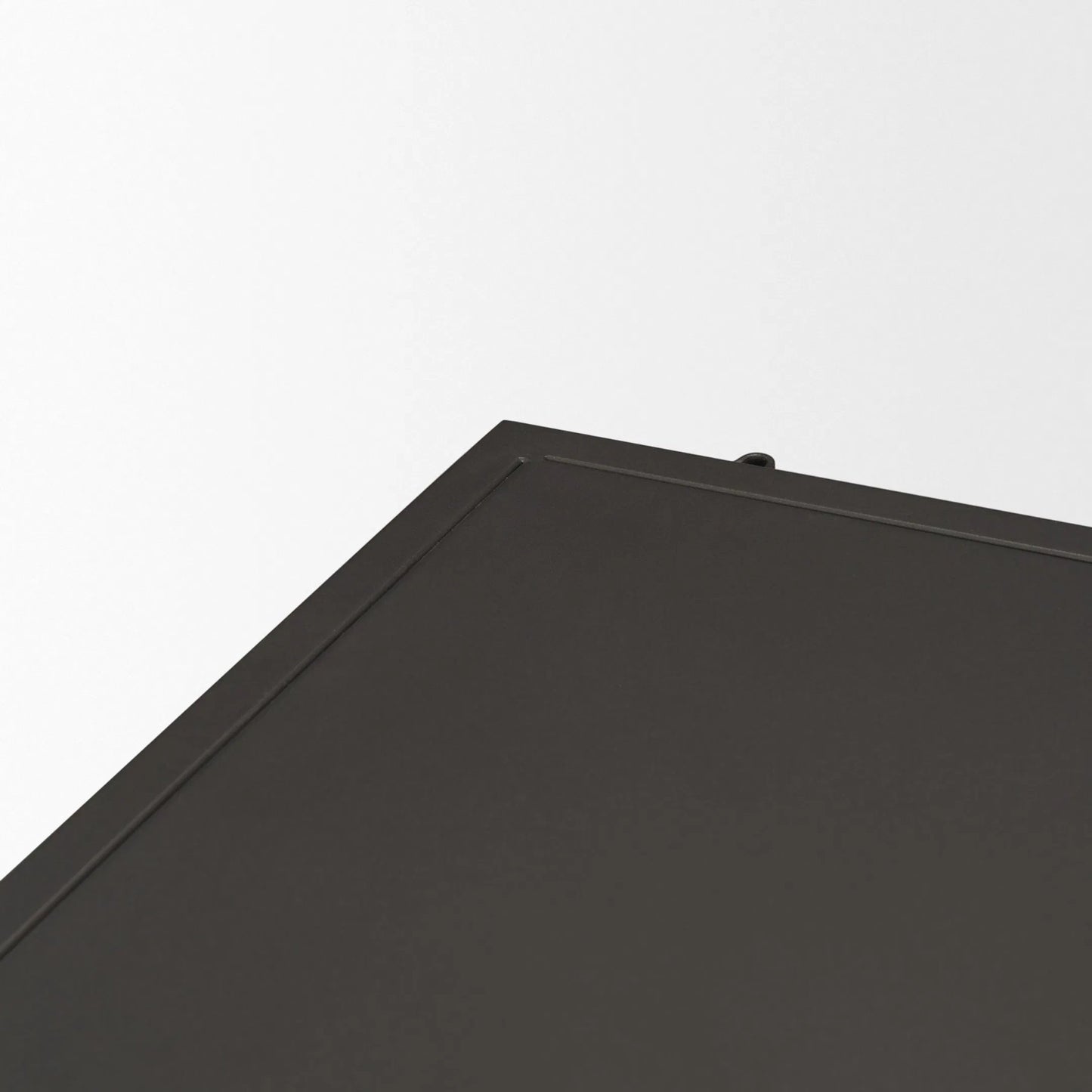 007 SI-2453287 | Closeup | Roxdale Accent Cabinet by Mercana in black, silver. Made from metal in a unique style.