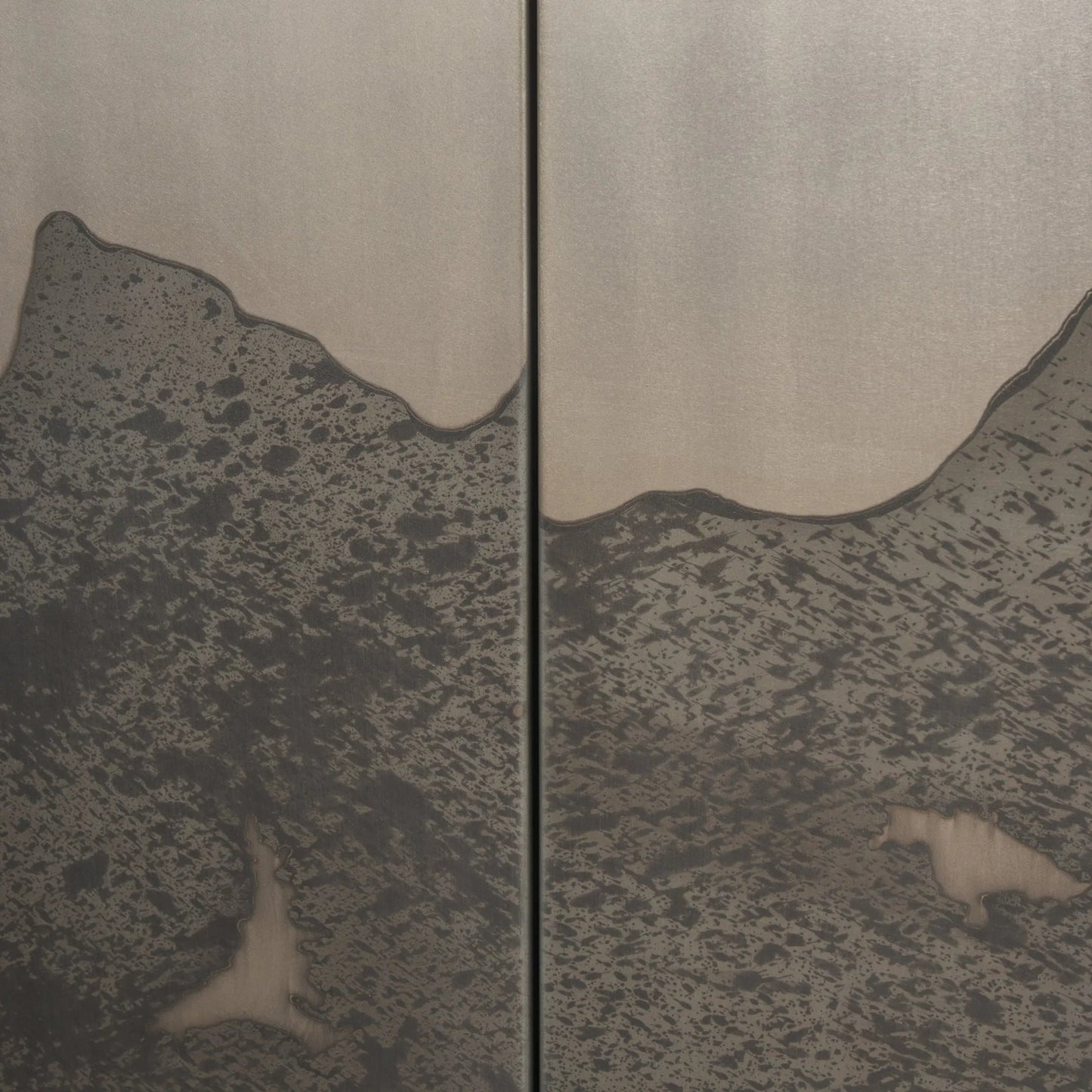 009 SI-2453287 | Closeup | Roxdale Accent Cabinet by Mercana in black, silver. Made from metal in a unique style.