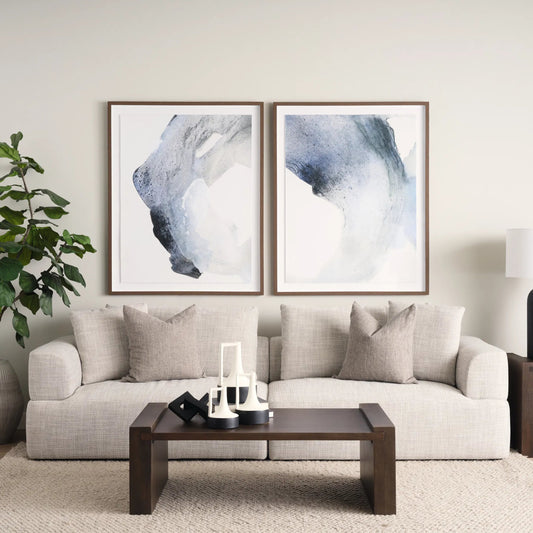 Burton White & Black Jug Vase by Mercana in black, white. Made from ceramic in a modern style.