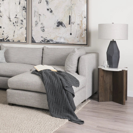 Bianca Accent Table by Mercana. Made from unique in a transitional style.