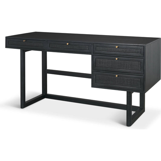 003 SI-2453210 | Primary Silo | Grier Office Desk by Mercana. Made from solid wood in a transitional style.