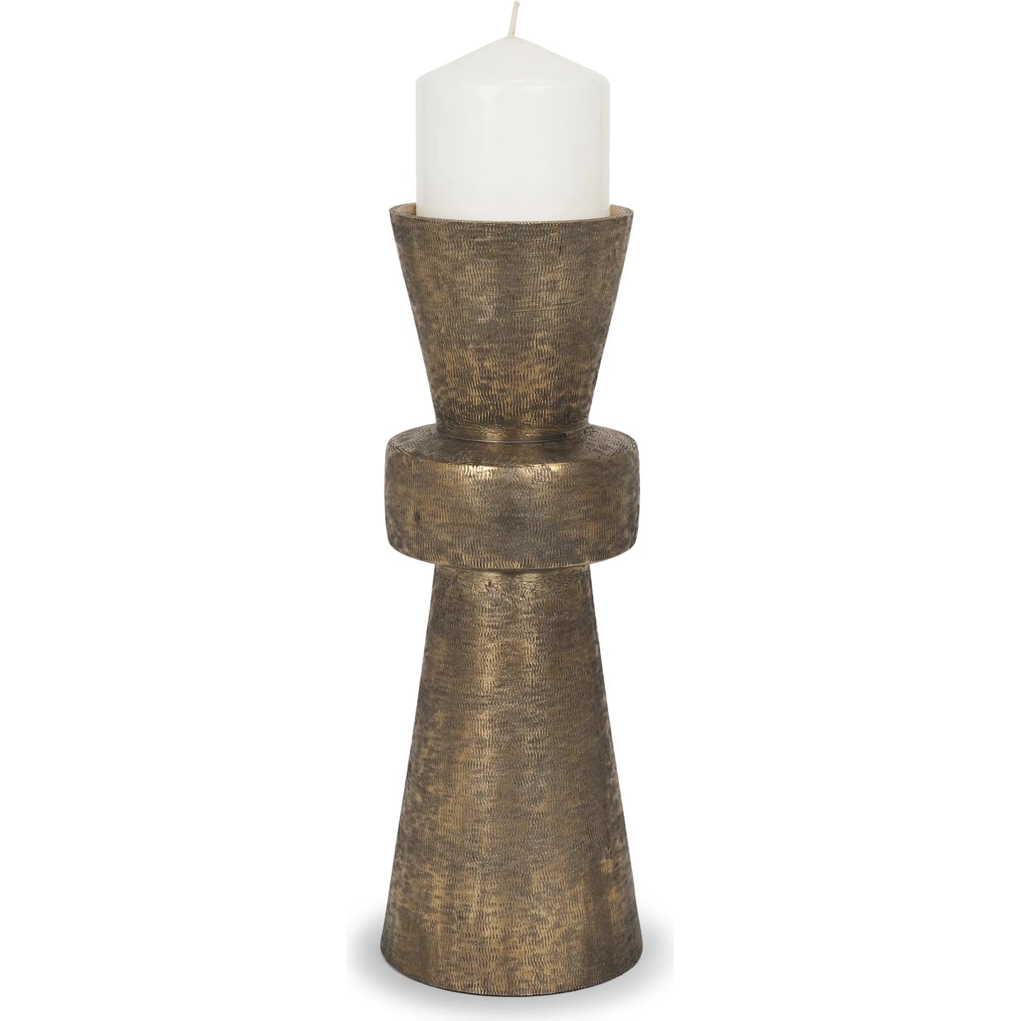 004 SI-2453278 | Primary Silo | Odilia Geometric Pillar Candle Holder by Mercana. Made from metal in a unique style.