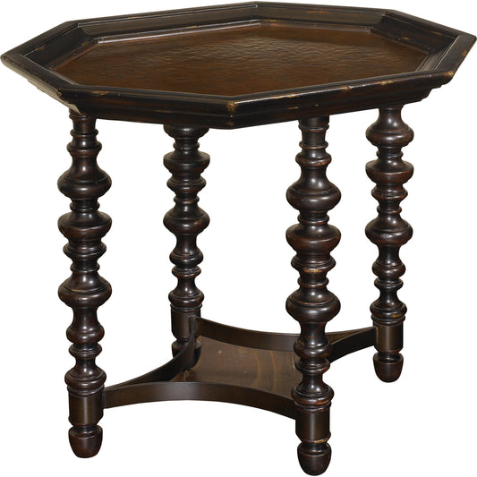 001 SR-836345 | Primary Silo | Plantation Accent Table by Tommy Bahama Home. Made from unique in a eclectic & global style.