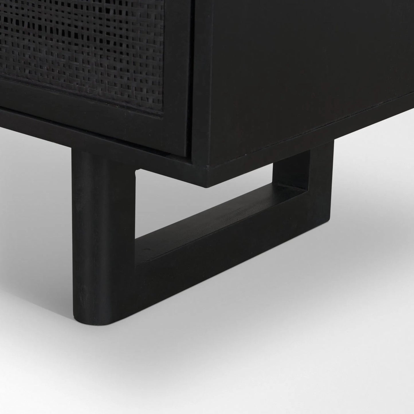 032 SI-2453206 | Closeup | Grier Accent Cabinet by Mercana. Made from solid wood in a unique style.