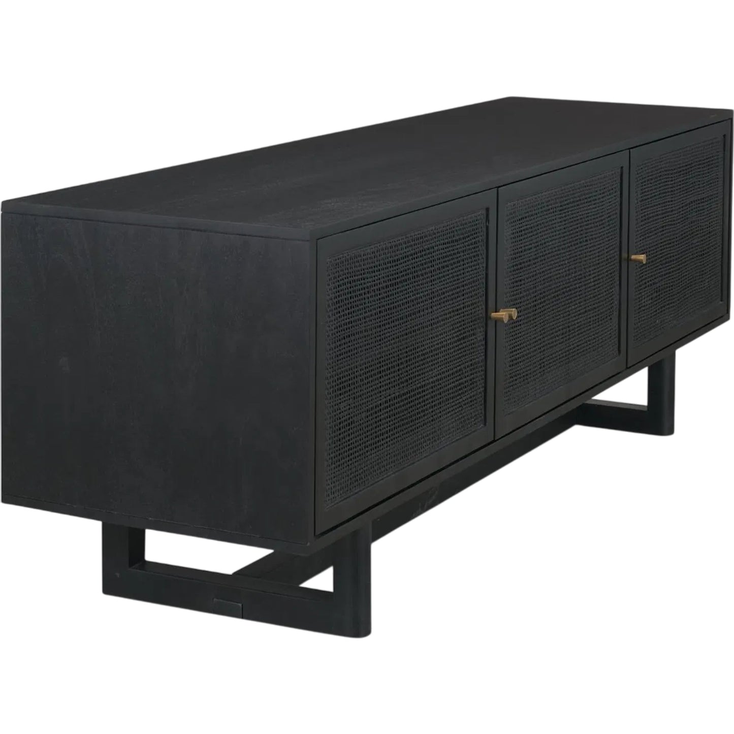 027 SI-2453209 | Closeup | Grier Media Console by Mercana. Made from solid wood in a unique style.