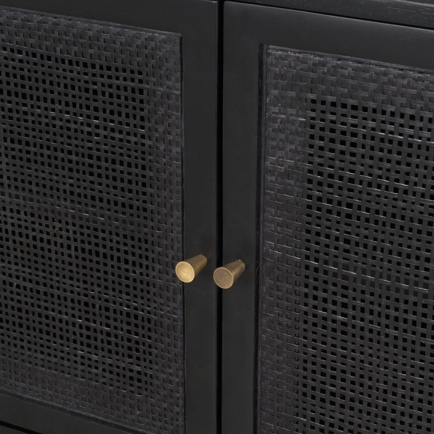 031 SI-2453209 | Closeup | Grier Media Console by Mercana. Made from solid wood in a unique style.