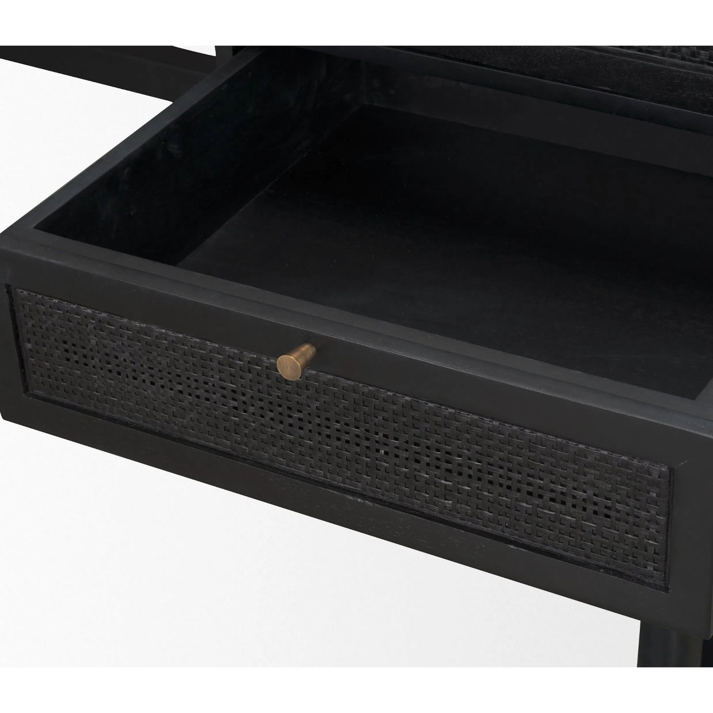 020 SI-2453210 | Closeup | Grier Office Desk by Mercana. Made from solid wood in a unique style.