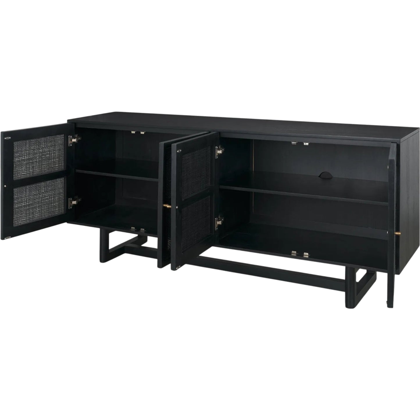 027 SI-2453211 | Closeup | Grier Sideboard by Mercana. Made from solid wood in a unique style.