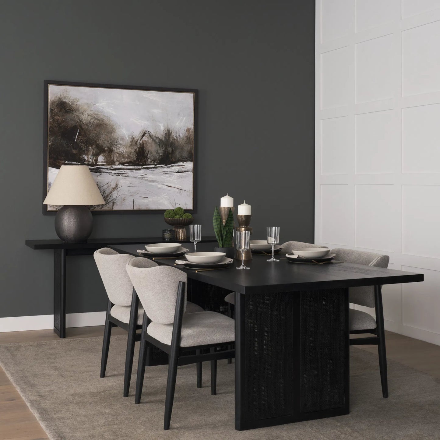 027 SI-2453207 | Lifestyle | Grier Console Table by Mercana. Made from solid wood in a unique style.