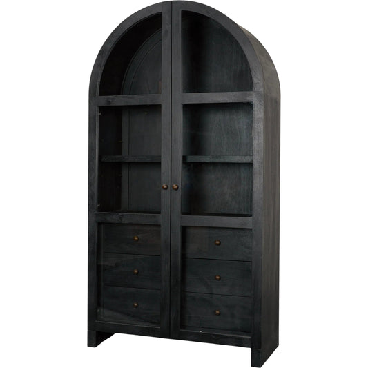 002 SI-2540800 | Primary Silo | Suri Curio Cabinet by Mercana. Made from solid wood in a transitional style.