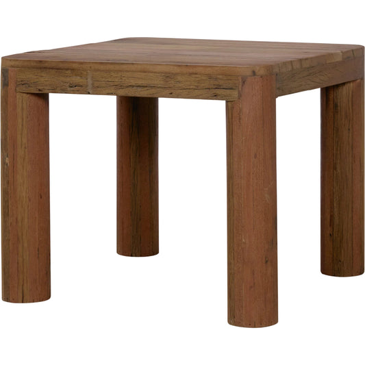 000 SI-2540749 | Primary Silo | Hewitt Side Table by Mercana in brown. Made from reclaimed wood in a unique style.
