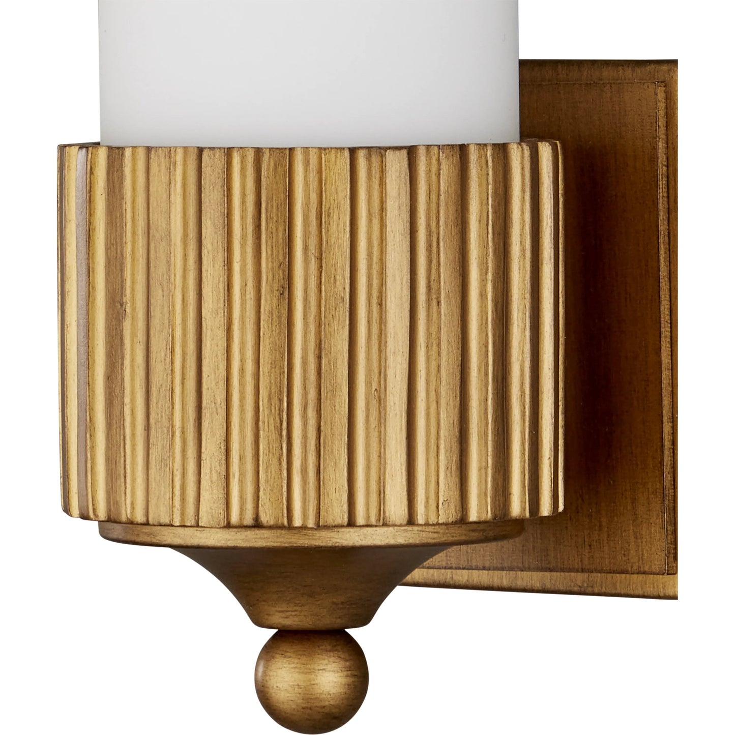 005 SI-2191676 | Additional Silo | Bryce Bath Wall Sconce by Currey and Company. Made from composite, glass in a modern style.
