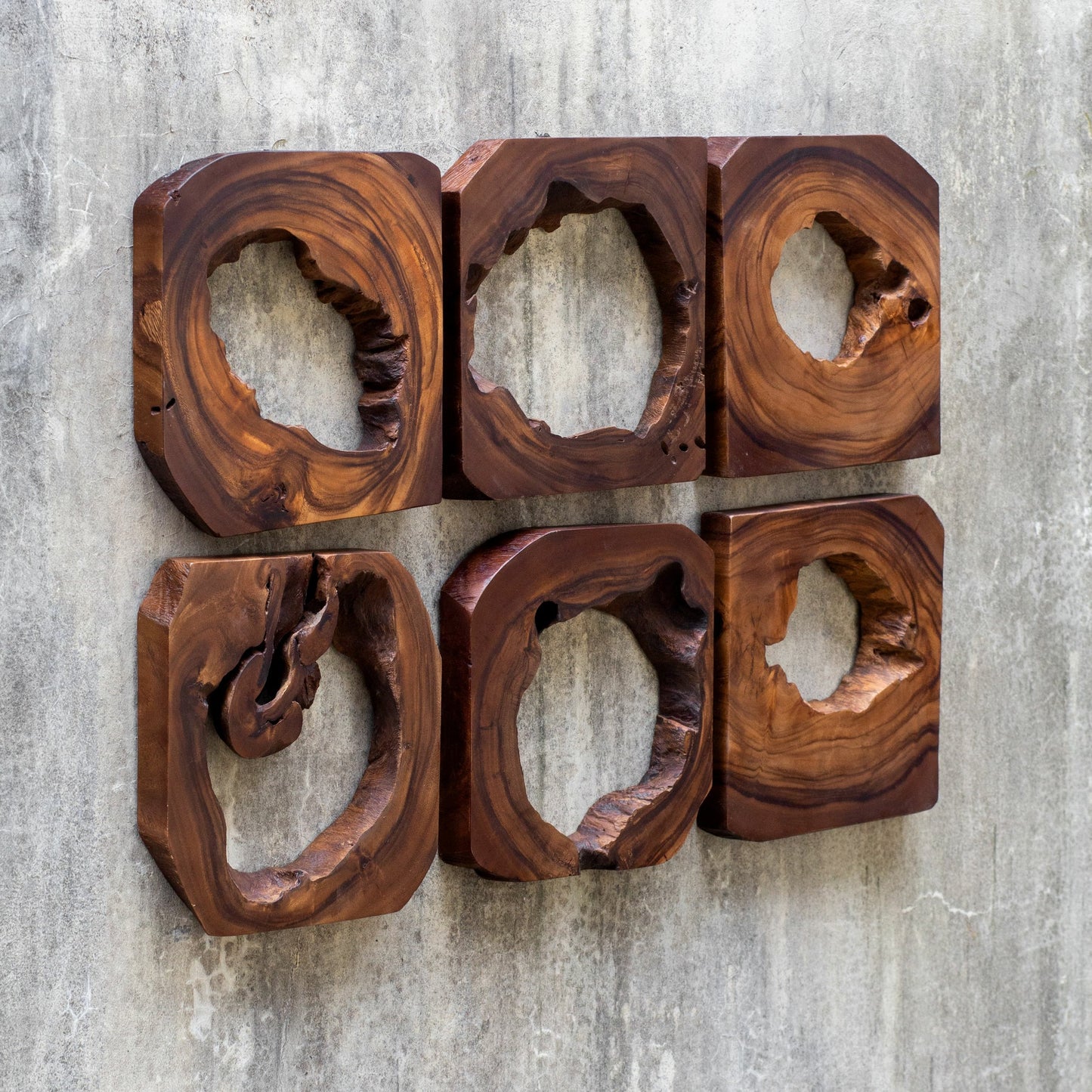 005 SR-766561 | Additional Silo | Adlai Wood Wall Art by Uttermost in multi. Made from suar wood in a modern style.