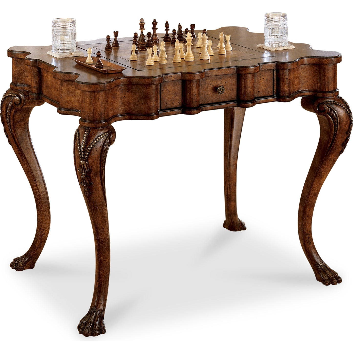 002 O-BUTLER-464070 | Additional Silo | Traditional Game Table by Butler Specialty Company in medium brown and heritage. Made from wood, wood veneer in a traditional style.