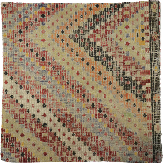 Vintage Kilim Pillow Case - 049894 by Pasargad Home in multi. Made from wool in a eclectic & global style.