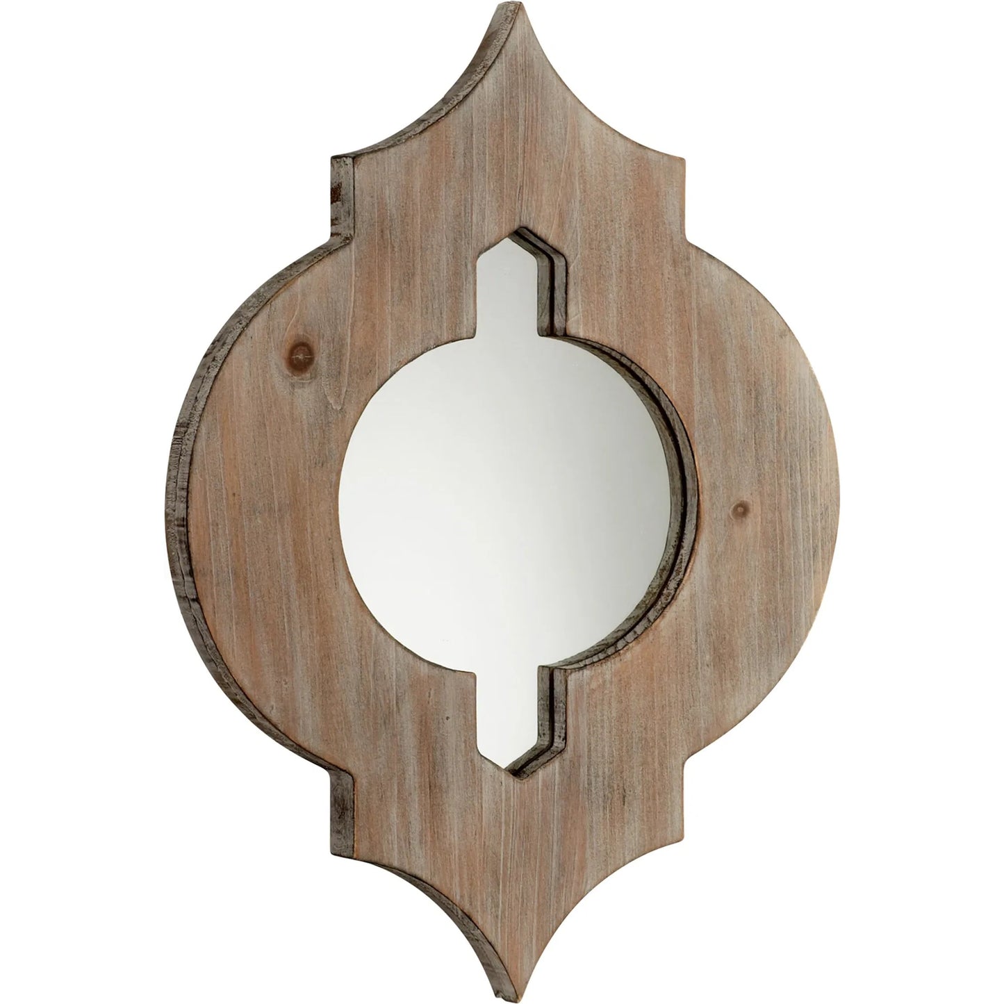 001 S-257739 | Primary Silo | Turk Mirror by Cyan Design in washed oak. Made from wood, mirrored glass in a cottage & farmhouse style.