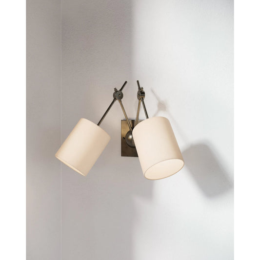 Compass Wall Sconce by Currey and Company in cupertino. Made from wrought iron in a transitional style.