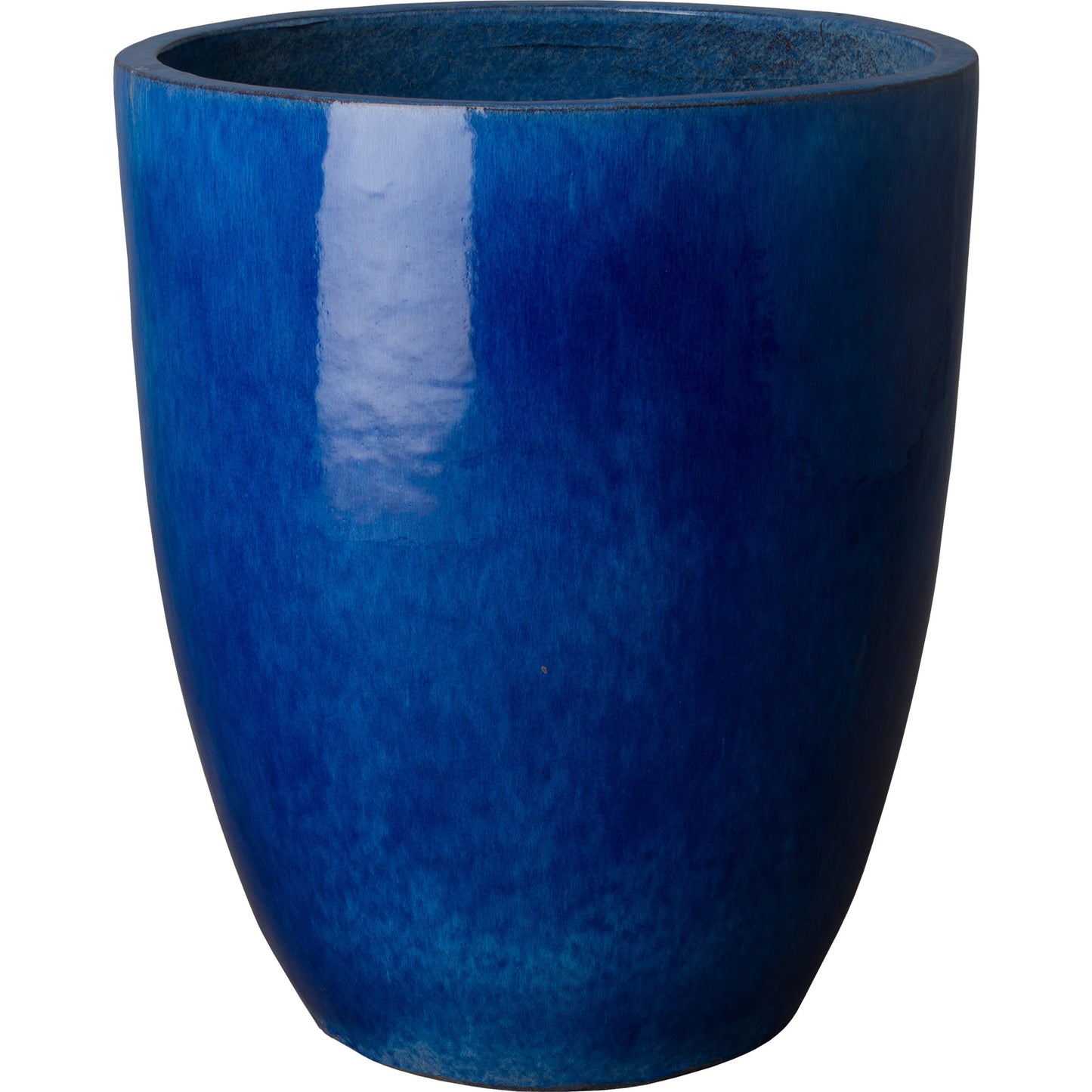003 SR-697808 | Primary Silo | 28" Tall Ceramic Planter by Emissary. Made from unique in a coastal style.