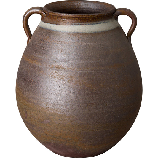 Two Handled Vase by Emissary USA in rustic. Made from unique in a eclectic & global style.