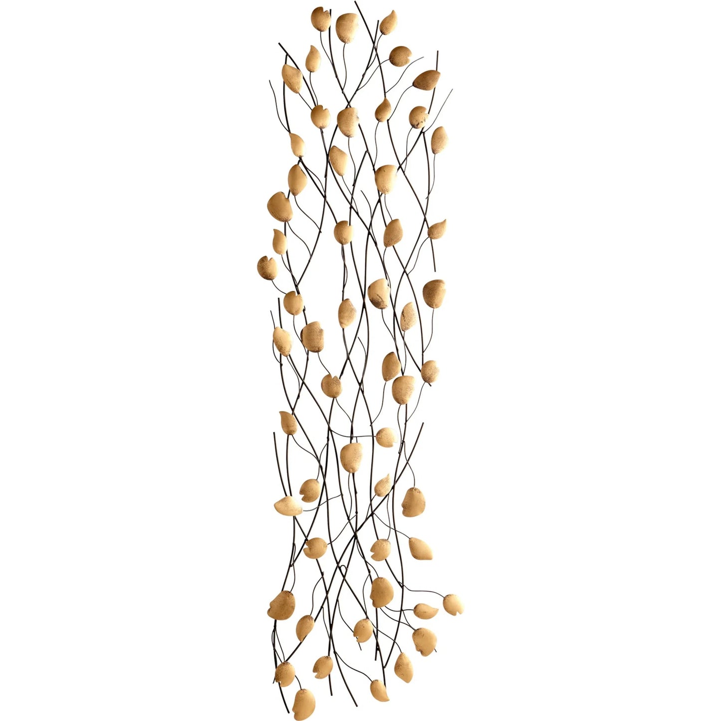 001 S-255814 | Primary Silo | Guilded Vine Wall Decor by Cyan Design in gold. Made from iron in a modern style.