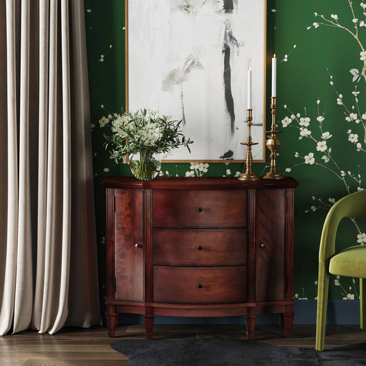 Sheffield Accent Cabinet by Butler Specialty Company. Made from poplar, resin, cherry veneer, fiberboard in a traditional style.