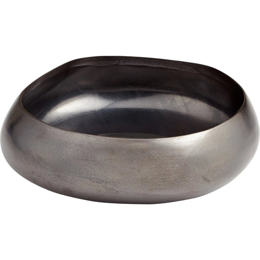 Vesuvius Bowl by Cyan Design in black metal. Made from ceramic in a modern style.