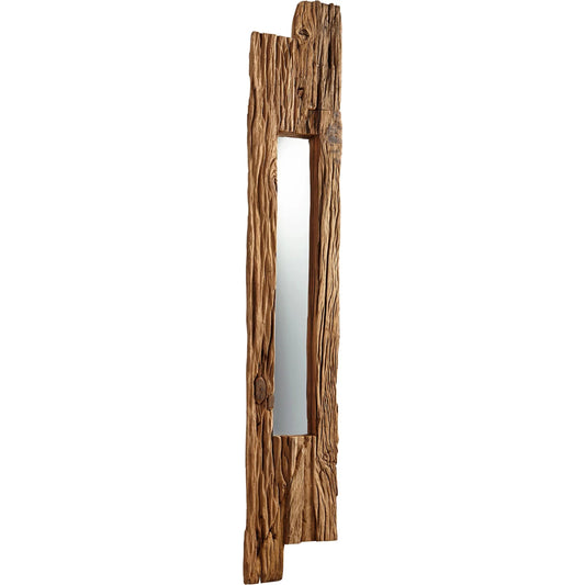 Janus Mirror by Cyan Design in walnut. Made from wood mdf, mirrored glass in a cottage & farmhouse style.