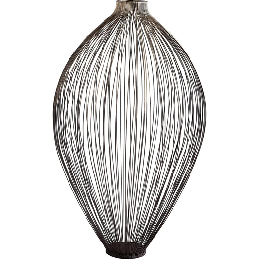 Vidalia Container by Cyan Design in graphite, gold. Made from iron in a modern style.