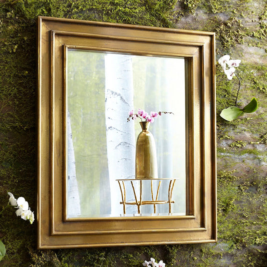 Noor Vase by Cyan Design in gold. Made from ceramic in a modern style.