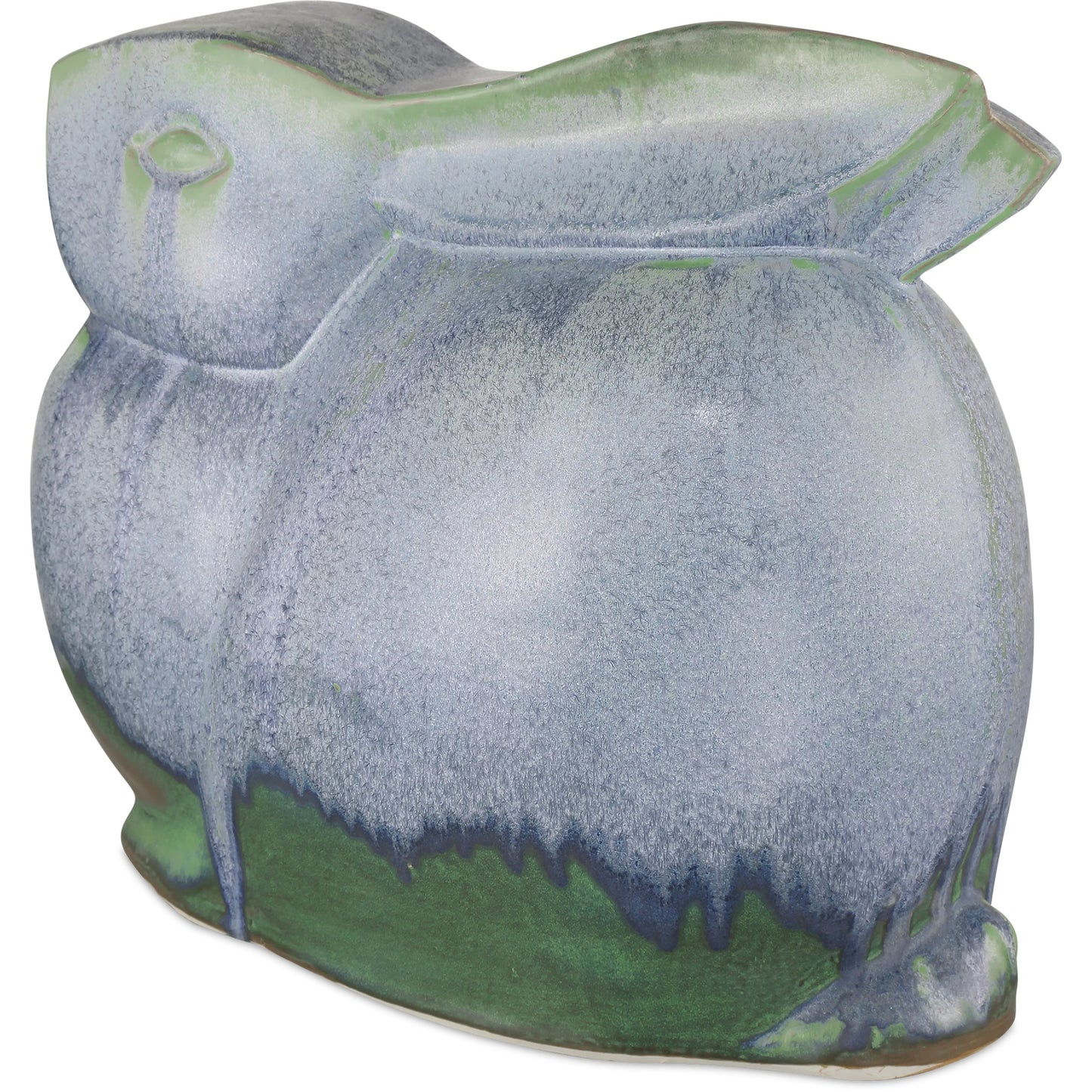 006 SI-2191764 | Additional Silo | Lapine Object by Currey and Company in reactive blue, green. Made from porcelain in a modern style.