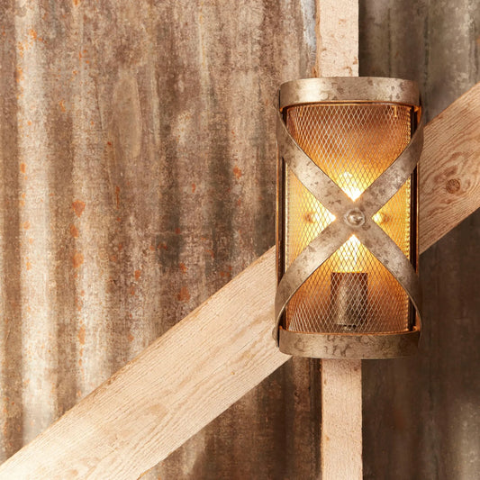 Byzantine Wall Sconce by Cyan Design in graphite. Made from iron in a cottage & farmhouse style.