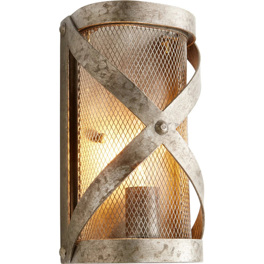 Byzantine Wall Sconce by Cyan Design in graphite. Made from iron in a cottage & farmhouse style.