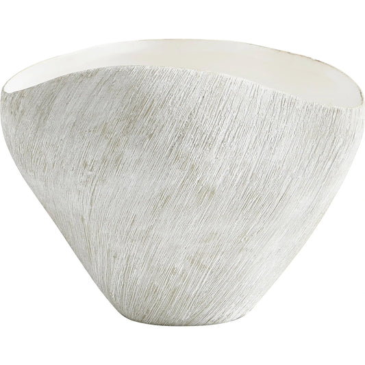 001 S-257286 | Primary Silo | Selena Vase by Cyan Design in natural stone. Made from ceramic in a modern style.