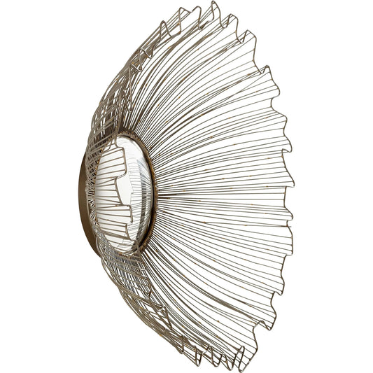 Carmen Mirror by Cyan Design in zinc antique. Made from iron, mirrored glass in a modern style.