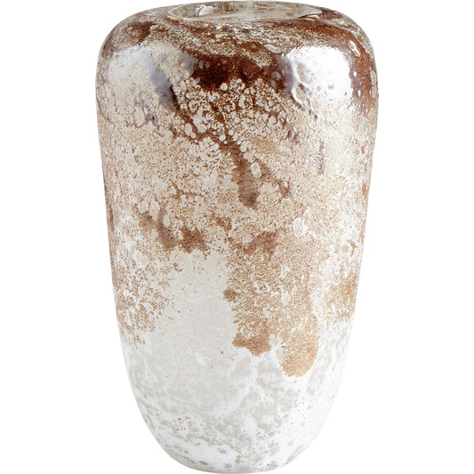 Goldwyn Vase by Cyan Design in tuscan scavo. Made from glass in a modern style.