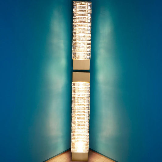 Kallik Wall Sconce by Cyan Design in aged brass. Made from iron, glass in a modern style.