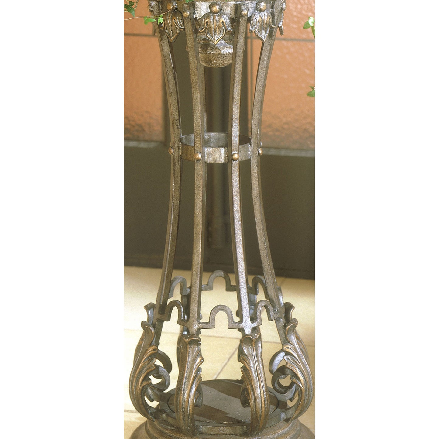 002 O-BUTLER-935070 | Additional Silo | Cast Iron & Stone Jardiniere by Butler Specialty Company in multi-color and cast iron. Made from cast stone, metal, resin in a eclectic & global style.