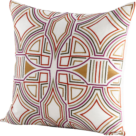 001 SR-745557 | Primary Silo | Oboros Pillow Cover by Cyan Design in multi colored. Made from polyester, viscose in a eclectic & global style.