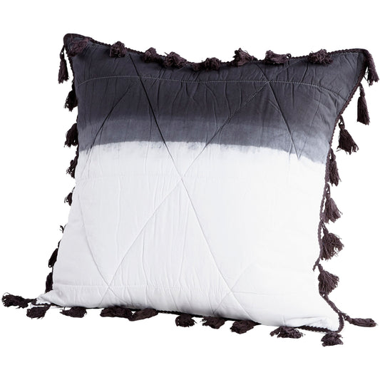 Gradient Pillow Cover by Cyan Design in black, white. Made from cotton in a modern style.