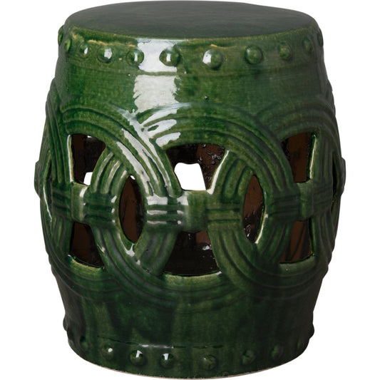 Eternity Garden Stool/Table by Emissary USA. Made from ceramic in a eclectic & global style.