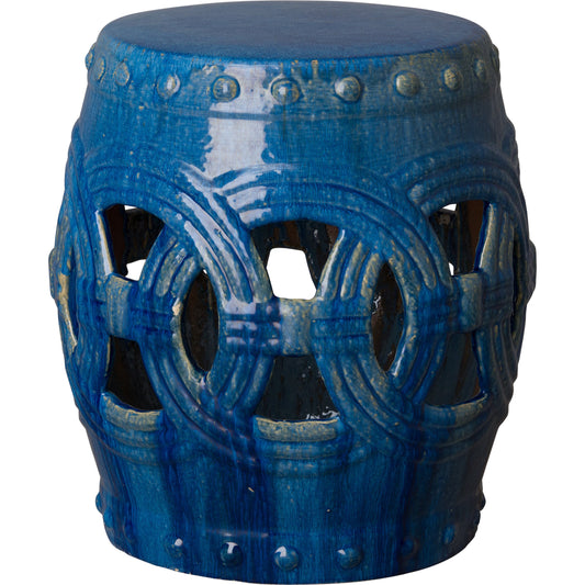 Eternity Garden Stool/Table by Emissary USA. Made from ceramic in a eclectic & global style.